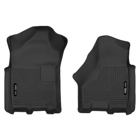 Husky Liners 19-C RAM 2500/3500 FRONT FLOOR LINERS BLACK 54801
